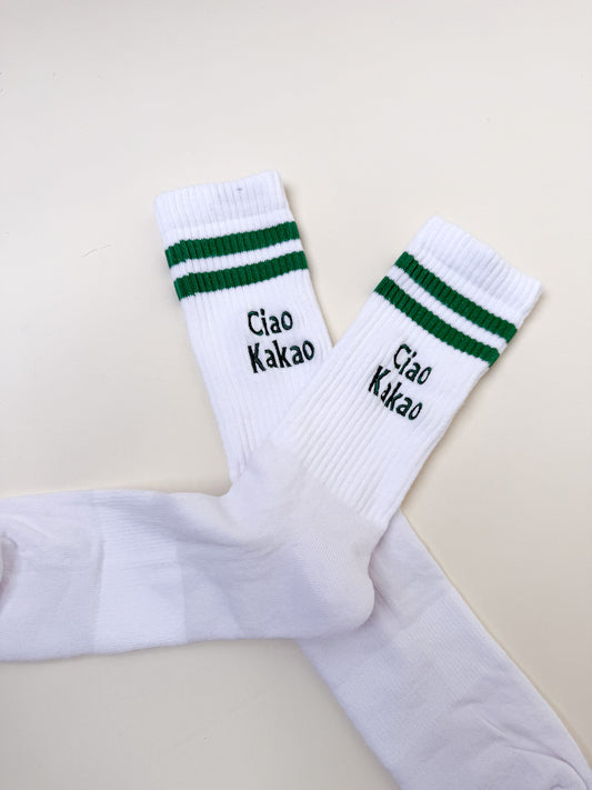 Bestickte Ciao Kakao Socken aus Bio-Baumwolle – Bild 2
