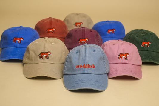 Personalisierte bestickte JGA Vintage Cap mit Wunschtext und Wunschlogo – Bild 2