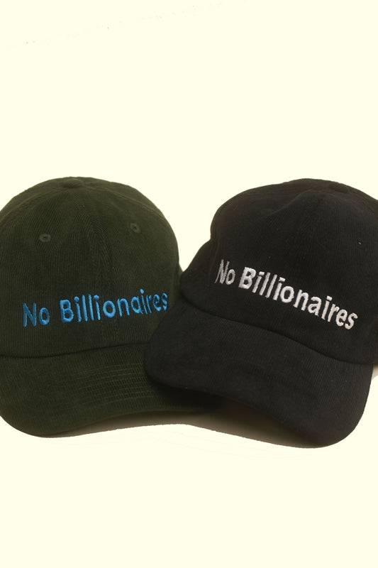 Bestickte Cord No Billionaires Cap – Bild 2