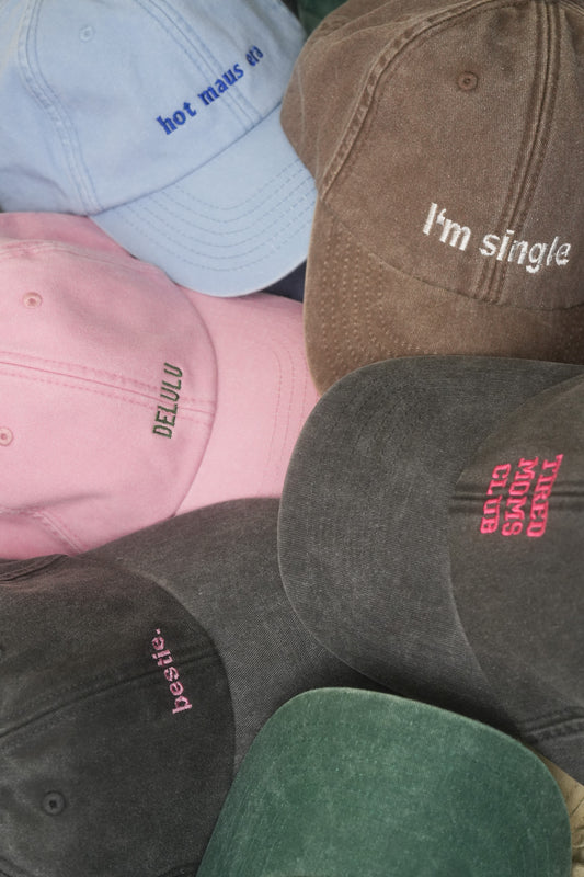 Personalisierte bestickte Vintage Cap mit Wunschtext & Wunschlogo – Bild 2