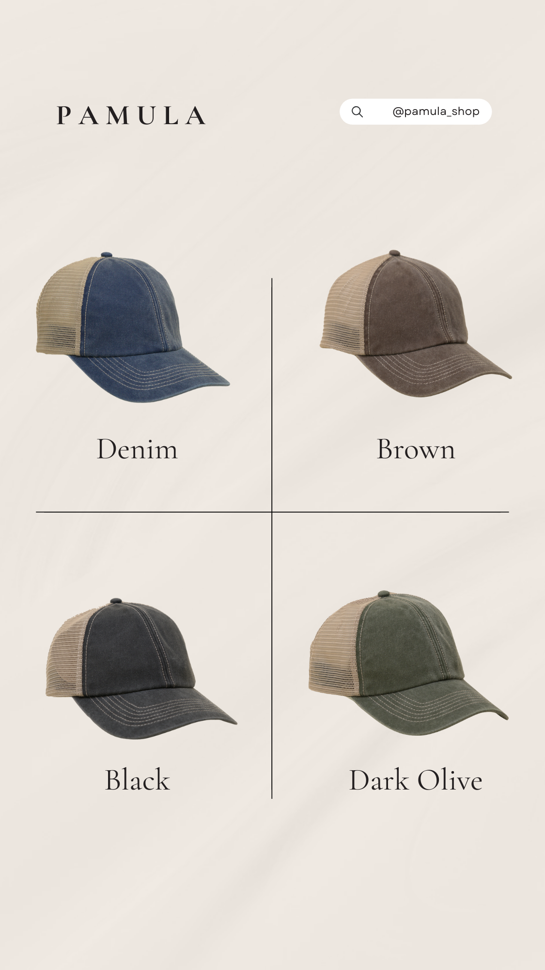 Personalisierte bestickte Vintage Trucker Cap mit Wunschtext & Wunschlogo – Bild 3