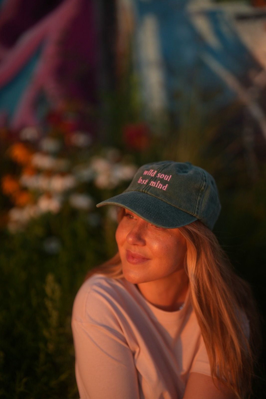 Bestickte Vintage wild soul lost mind Cap – Bild 8