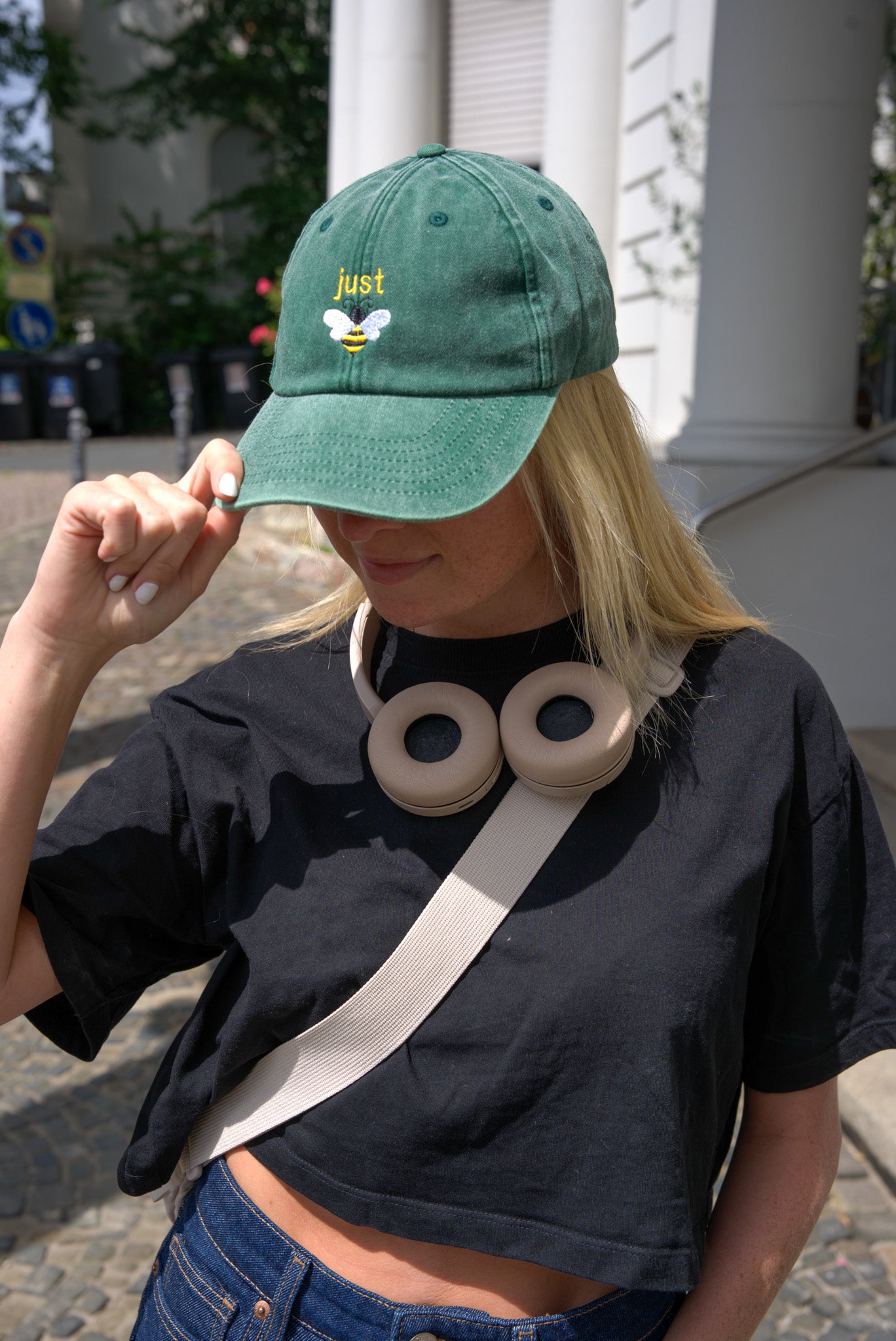 Bestickte Vintage Cap mit Wunschlogo & Wunschtext – Bild 11