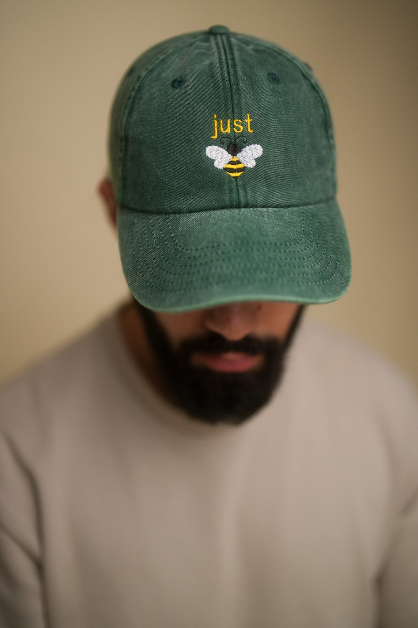 Bestickte Vintage Cap mit Wunschlogo & Wunschtext – Bild 10