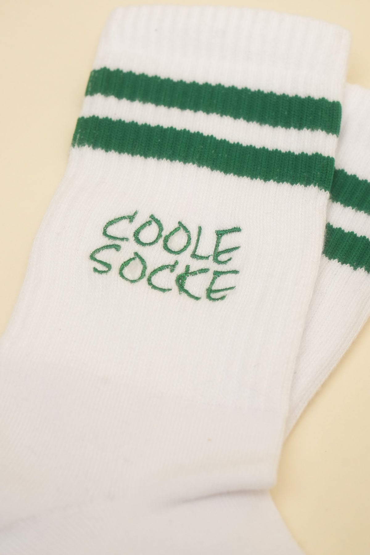Bestickte Coole Socke Socken aus Bio-Baumwolle – Bild 2