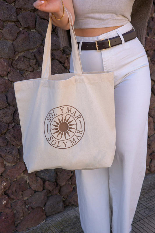 Sol y Mar Sonne Strandtasche im Boho-Stil – robust & stylisch – Bild 2