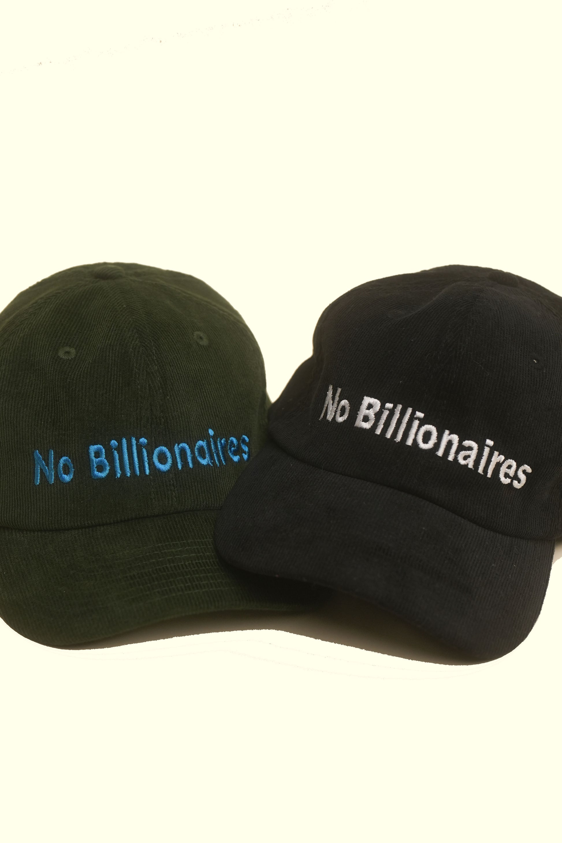 Bestickte Cord No Billionaires Cap – Bild 2
