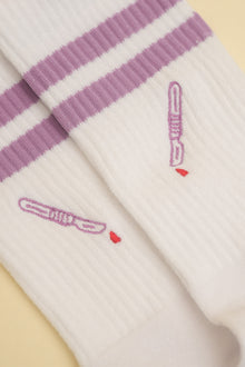 Personalisierte bestickte Socken aus Bio-Baumwolle mit Wunschtext – Bild 13
