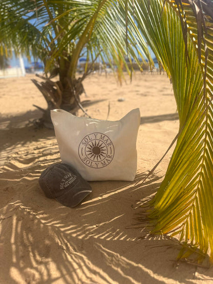 Sol y Mar Sonne Strandtasche im Boho-Stil – robust & stylisch – Bild 4