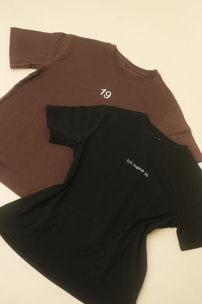 Personalisierte bestickte Baumwolle T-Shirts mit Wunschtext und Wunschlogo – Bild 5