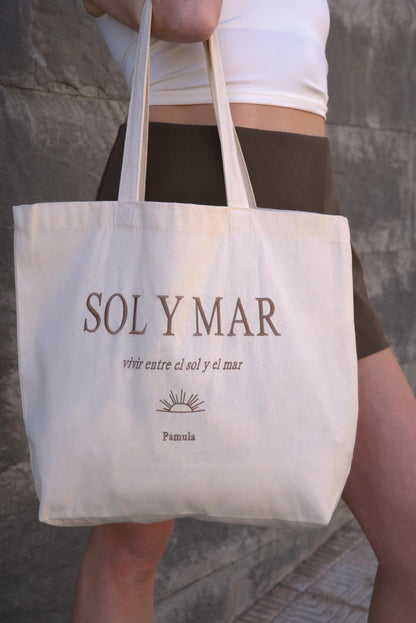 Sol y Mar Strandtasche im Boho-Stil – robust & stylisch – Bild 4