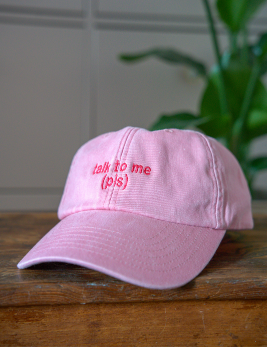 Bestickte Vintage talk to me Cap