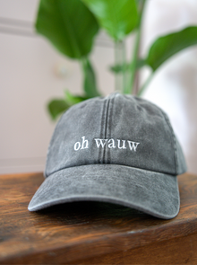 Bestickte Vintage oh wauw Cap