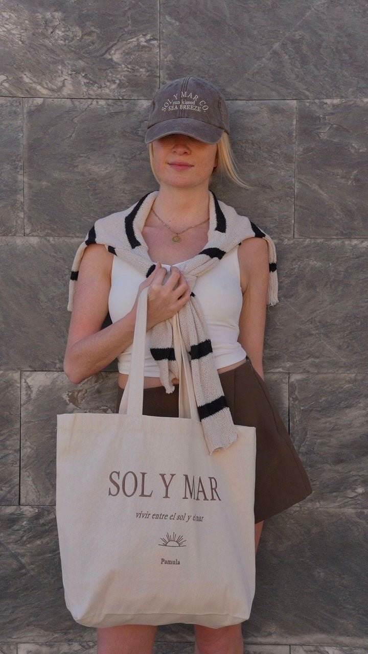 Sol y Mar Strandtasche im Boho-Stil – robust & stylisch – Bild 3