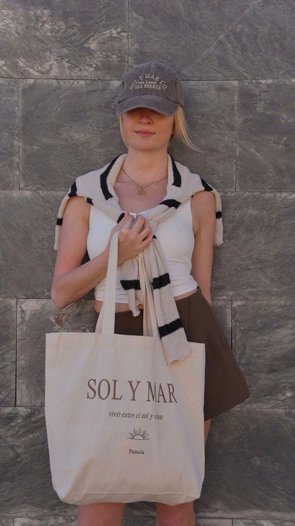 Sol y Mar Strandtasche im Boho-Stil – robust & stylisch – Bild 3