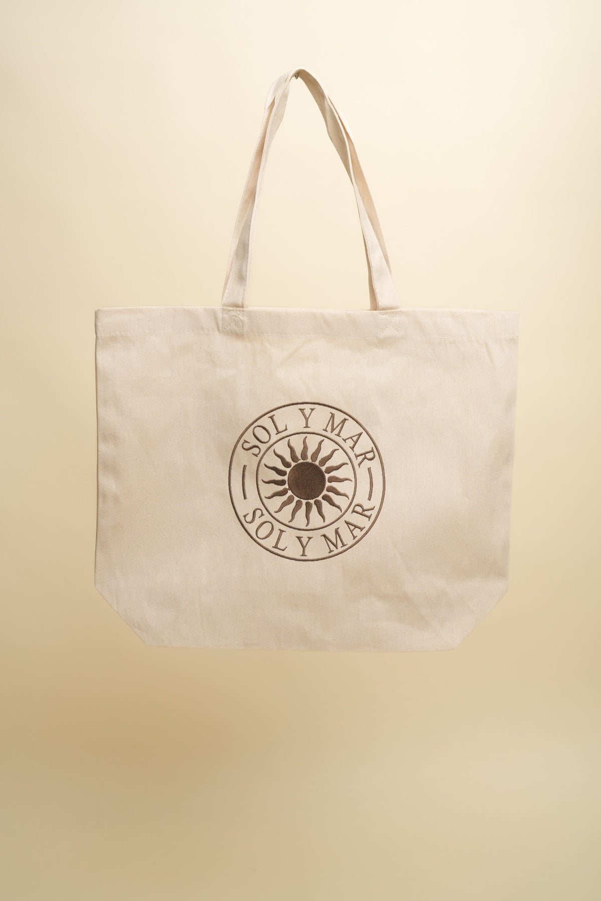 Personalisierte Baumwolltasche bestickt – Maxi Bag mit eigenem Text & Logo – Bild 12