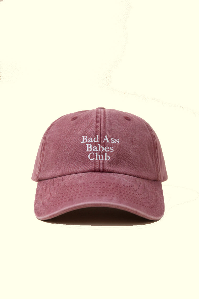 Bestickte Vintage Bad Ass Babes Club Cap