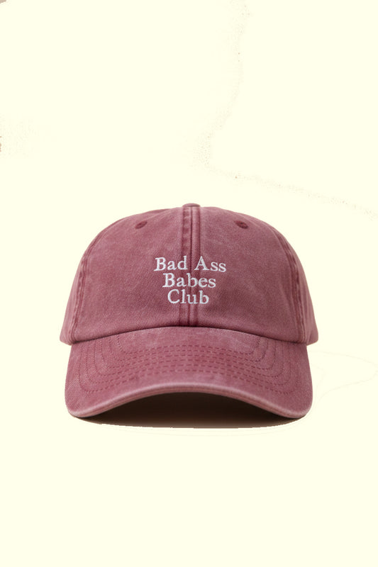 Bestickte Vintage Bad Ass Babes Club Cap