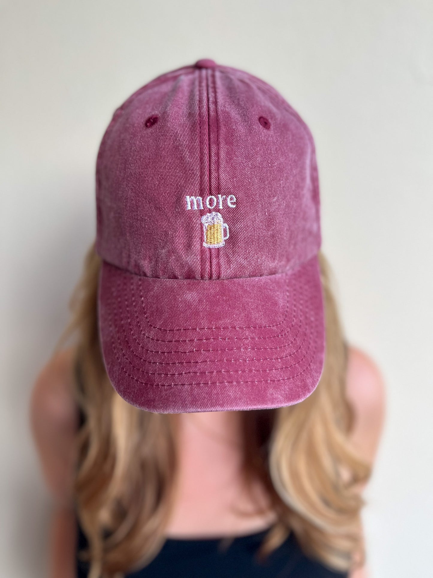 Bestickte Vintage Bier-Cap für Oktoberfest
