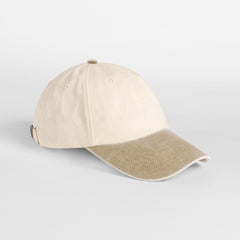 Natural Vintage Cap in Desert Sand, Vorderansicht