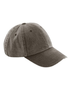 Vintage Cap in Brown, Vorderansicht