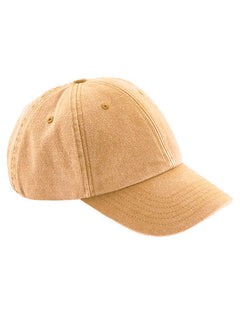Vintage Cap in Mustard, Vorderansicht