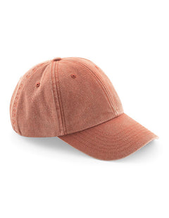 Vintage Cap in Orange, Vorderansicht
