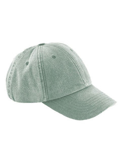 Vintage Cap in Sage Green, Vorderansicht