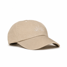 Boho Cap mit Sonnen-Stickerei