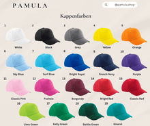 Personalisierte bestickte Kinder Kappe mit Wunschtext & Wunschlogo