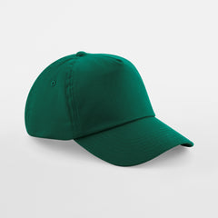 Kids Cap in Bottle Green, Vorderansicht