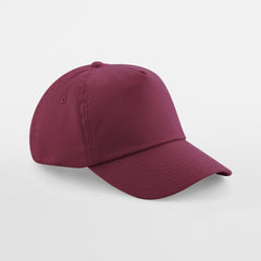 Kids Cap in Burgundy, Vorderansicht
