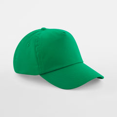 Kids Cap in Kelly Green, Vorderansicht