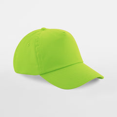 Kids Cap in Lime Green, Vorderansicht