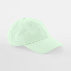 Dad Cap 6-Panel in Pastel Mint, Vorderansicht