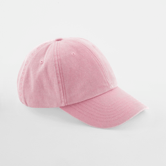 Vintage Kids Cap in Dusky Pink, Vorderansicht