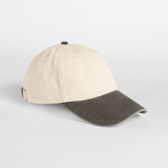 Natural Vintage Cap in Brown, Vorderansicht