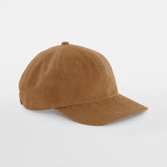 Cord Cap in Camel, Vorderansicht