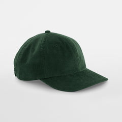 Cord Cap in Dark Olive, Vorderansicht