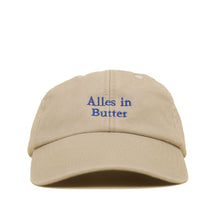 Stone Vintage Cap mit heller Stickerei „Alles in Butter“ front