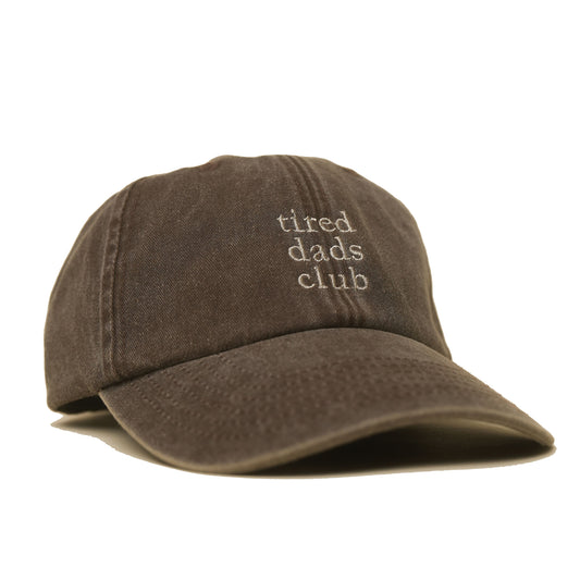 tired dads club Cap