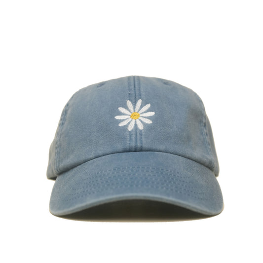 Gänseblume Cap light denim