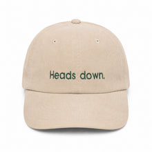Personalisierte bestickte Cord Cap mit Wunschtext & Wunschlogo