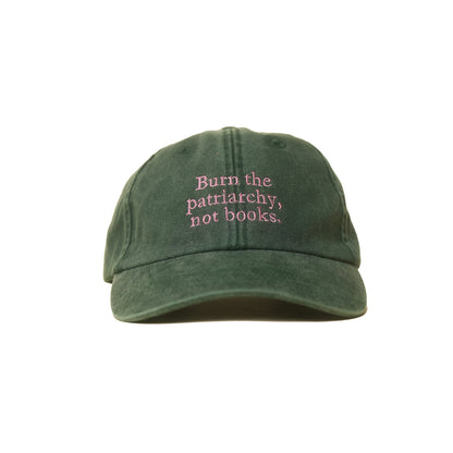 burn the patriarchy not books Cap